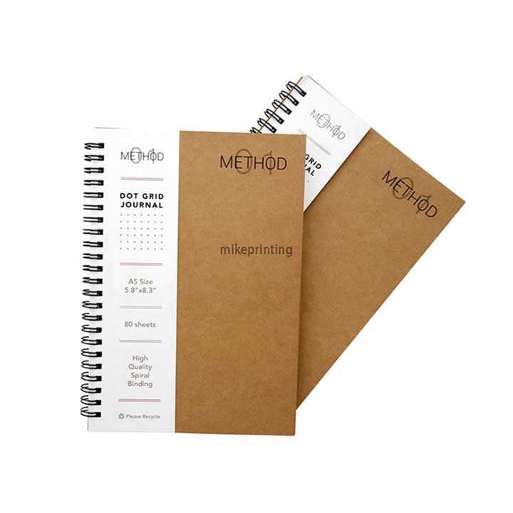 Carnet de notes en papier kraft